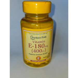 Puritan's Pride Vitamin E-180mg (400iu)*50