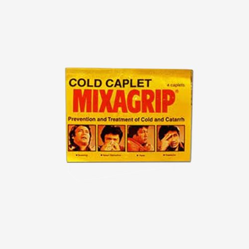 Mixagrip cold cap x4