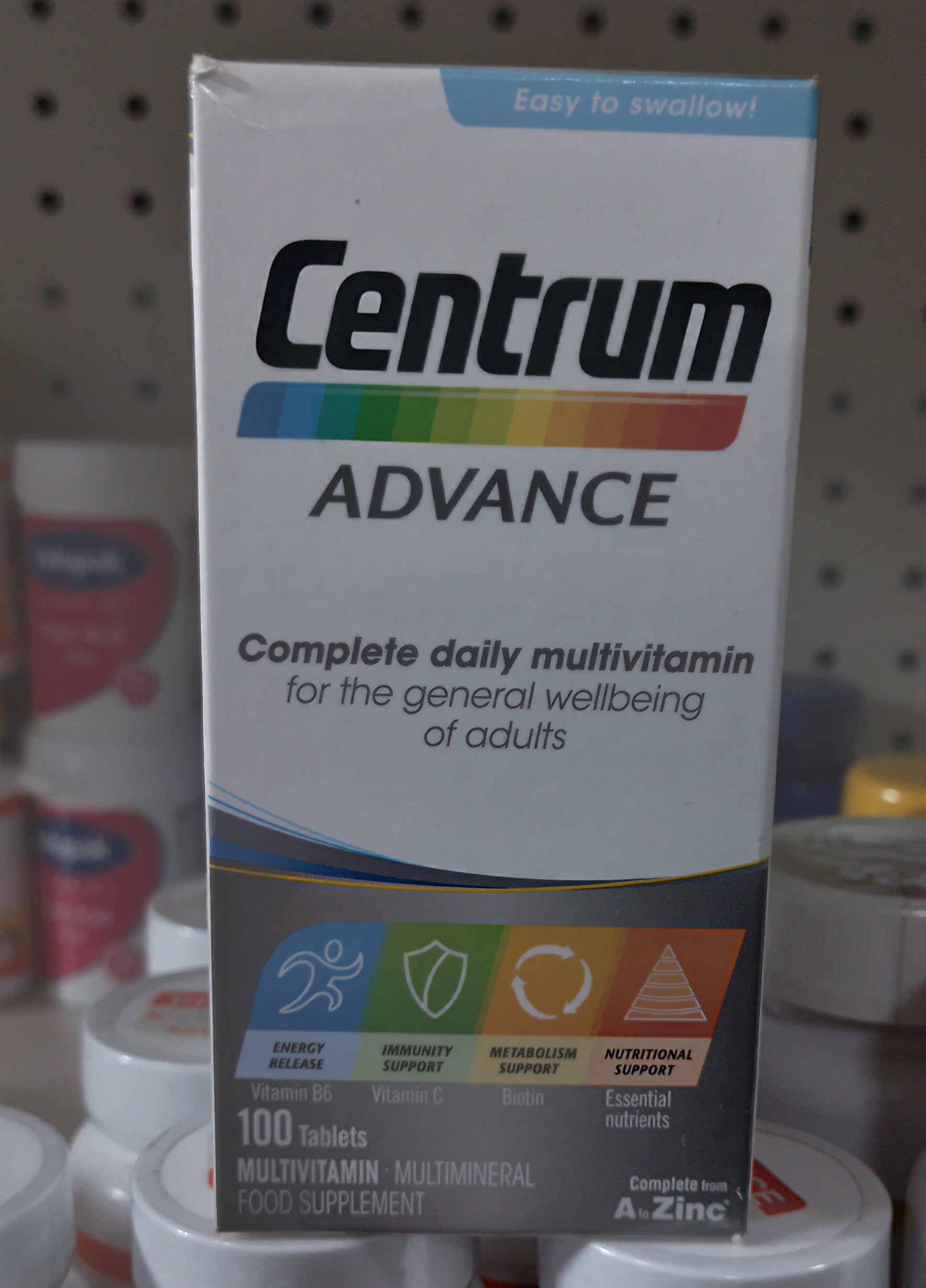 CENTRUM ADVANCE 50+ *100tabs