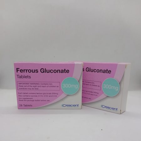FERROUS GLUCONATE 300MG BY 28 TABLETS
