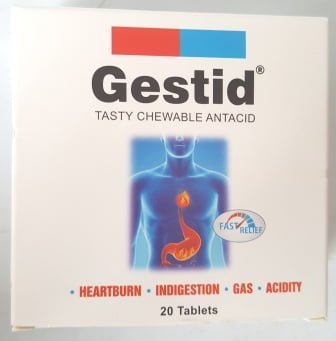 GESTID CHEWABLE TABLETS