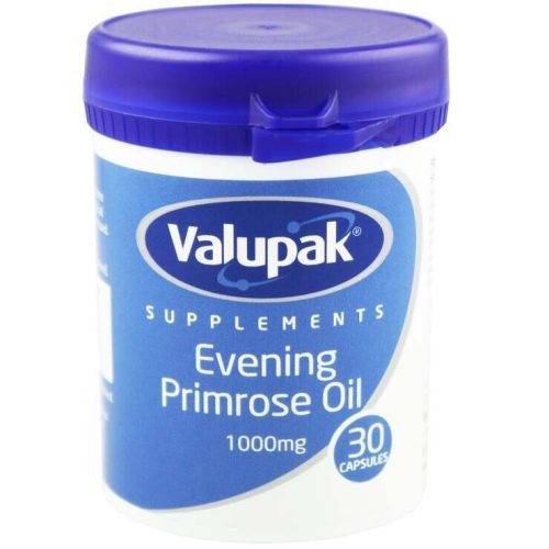 Valupak EVENING PRIMROSE OIL 1000mg *30softgels