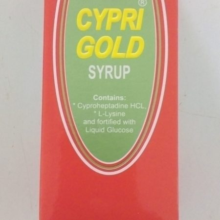 CYPRI GOLD SYRUP 100ML