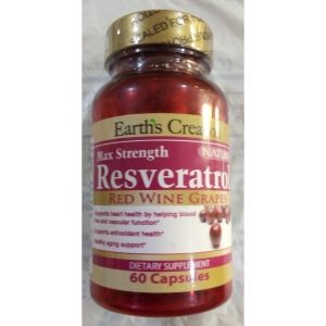 Earth's Creation RESVERATROL  500mg