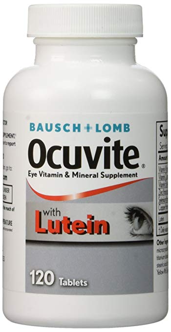 BAUSCH +LOMB OCUVITE TABLETS X120
