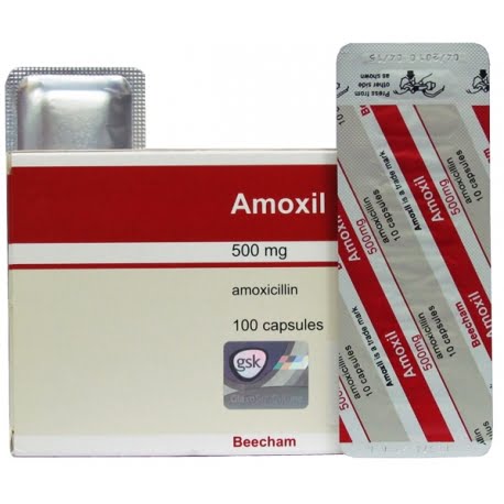 AMOXIL CAPSULES 500 MG