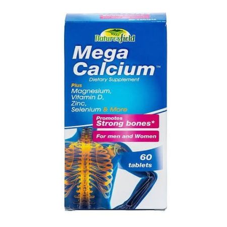 Nature'sfield Mega Calcium Plus *60Tablets
