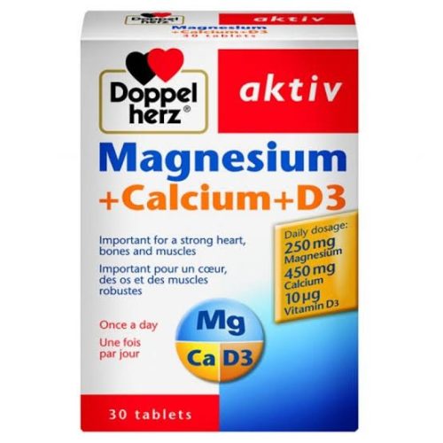 Doppel herz Magnesium+Calcium+D3