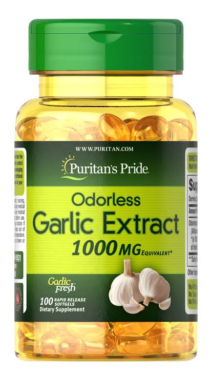 Puritan's Pride Odorless Garlic Extract 1000mg