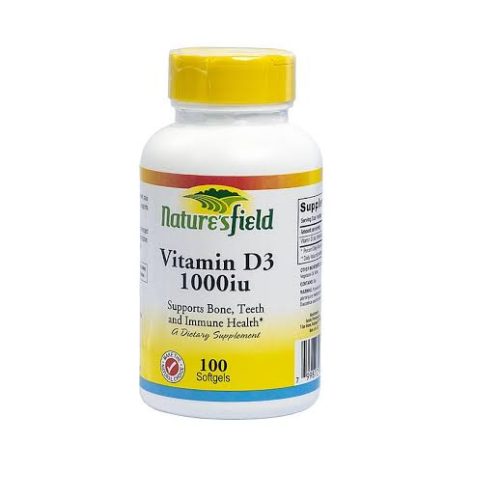 Nature'sfield Vitamin D3 1000iu
