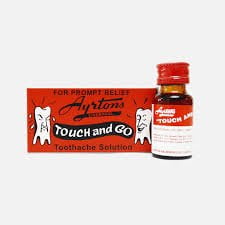 TOUCH AND GO TOOTHACHE SOLUTION