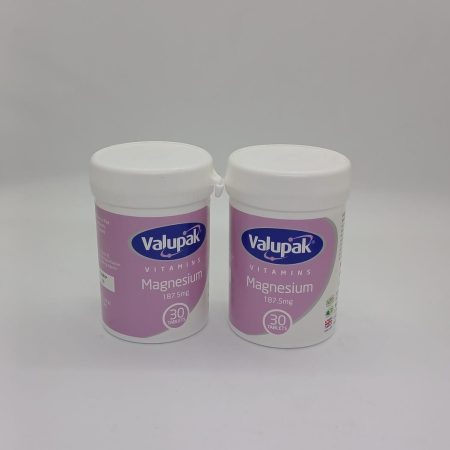 VALUPAK MAGNESIUM 187.5MG TABLETS