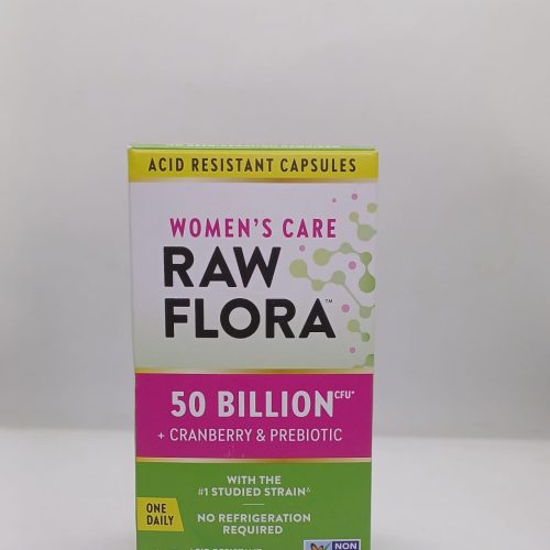 WOMENS CARE RAW FLORA 50 BILLION + CRANBERRY & PREBIOTIC