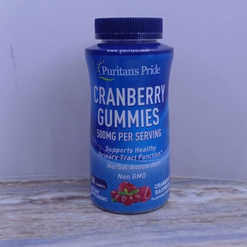 PURITAN PRIDE CRANBERRY GUMMIES 500MG