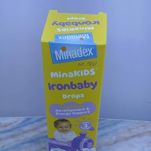 MINADEX MINAKIDS IRONBABY DROPS @www.welnexpharmacy.com