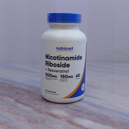 NUTRICOST NICOTINAMINDE RIBOSIDE PLUS REVERATROL 500MG