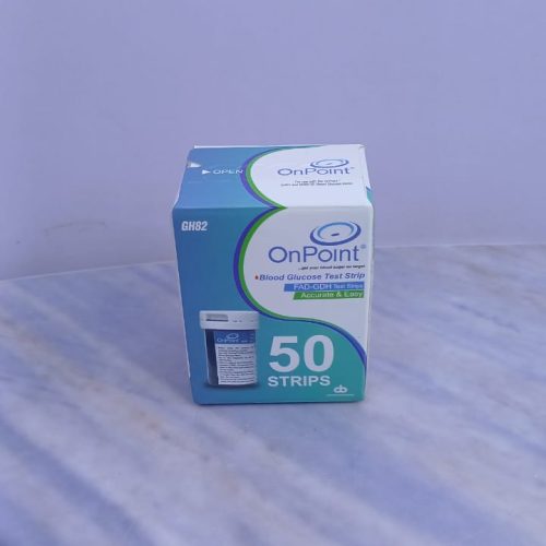 ON POINT BLOOD GLUCOSE STRIP BY 50 STRIPS