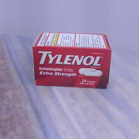 TYLENOL {ACETAMINOPHEN} EXTRA STRENGTH 500MG X 24 CAPLETS