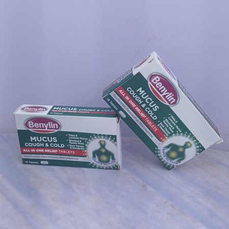 BENYLIN MUCUS COUGH & COLD TABLETS X 16 TABLETS