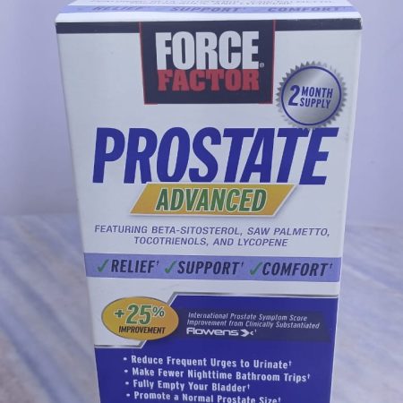 FORCE FACTOR PROSTATE ADVANCED X 180 TABLETS