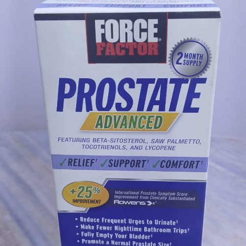FORCE FACTOR PROSTATE ADVANCED X 180 TABLETS