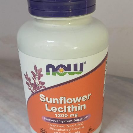 NOW SUNFLOWER LECITHIN 1200MG X 100 SOFTGELS