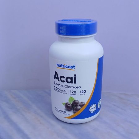 NUTRICOST ACAI FRUIT EXTRACT 2200MG X 120 CAPSULES