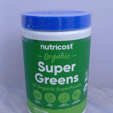 NUTRICOST ORGANIC SUPER GREENS [27 ORGANIC SUPERFOODS] POWDER