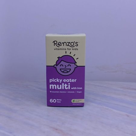 RENZO'S PICKY EATER MULTI WITH IRON X 60 TABLETS